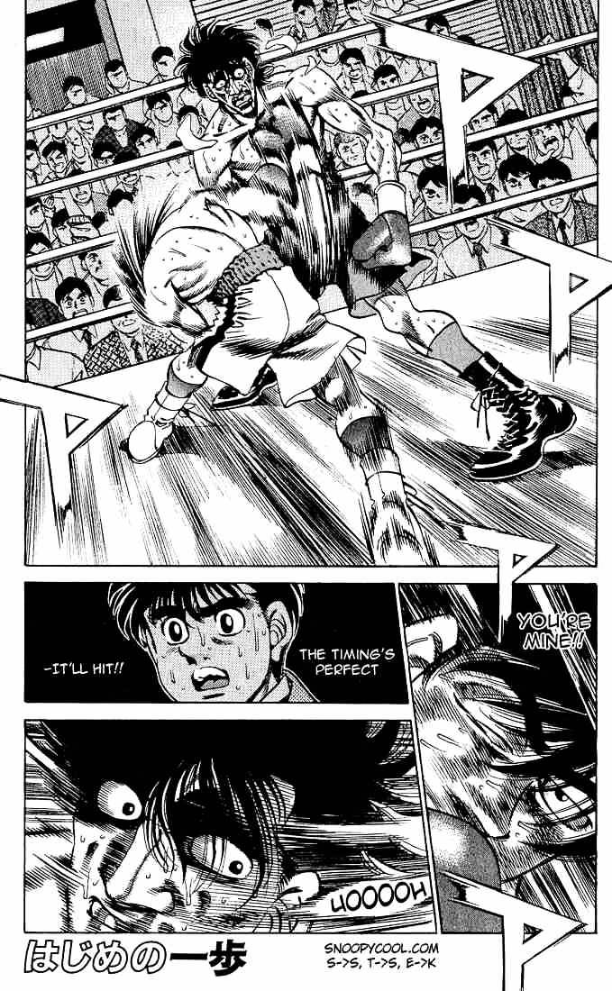 Hajime no Ippo: Fighting Spirit, Chapter 284 image 01